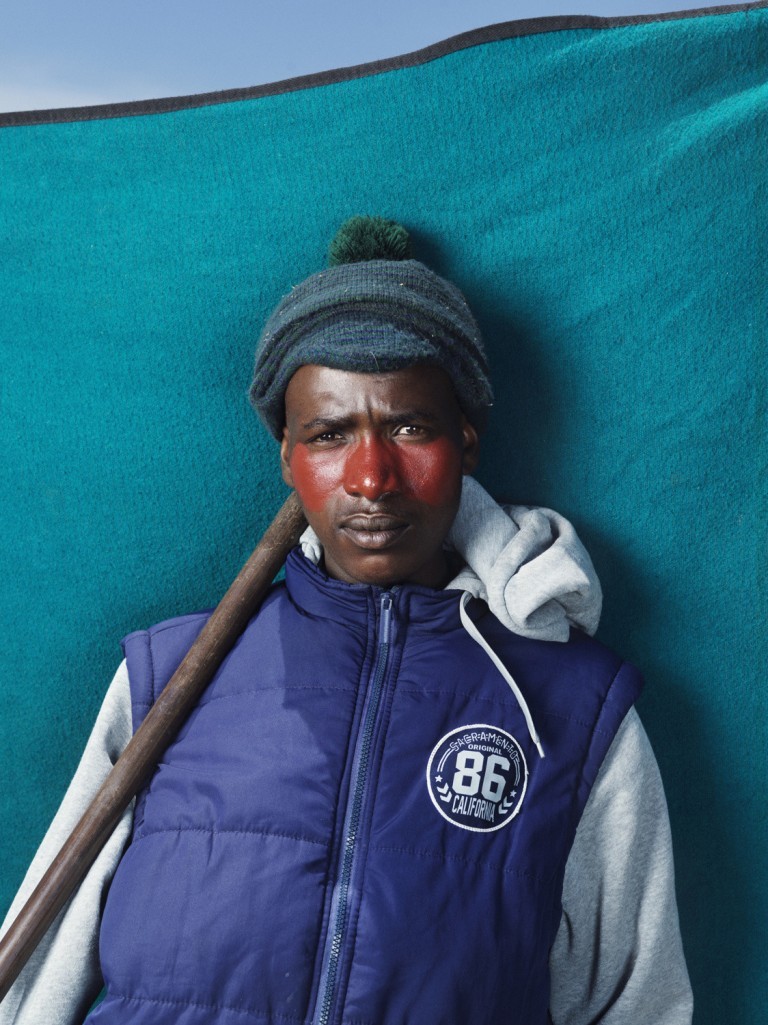Herder Boys of Lesotho Tom Oldham Metro Picture framing London