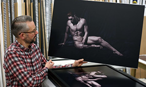 David has been picture framing for over thirty years, originally specialising in fine art and restoration, working across all medium. His interest in photography dates even further back, having for many years his own home B&W darkroom before taking a break from framing to study for a BA in Editorial Photography, full time at the University of Brighton. Returning to framing<span class="goldplus"> + more</span>