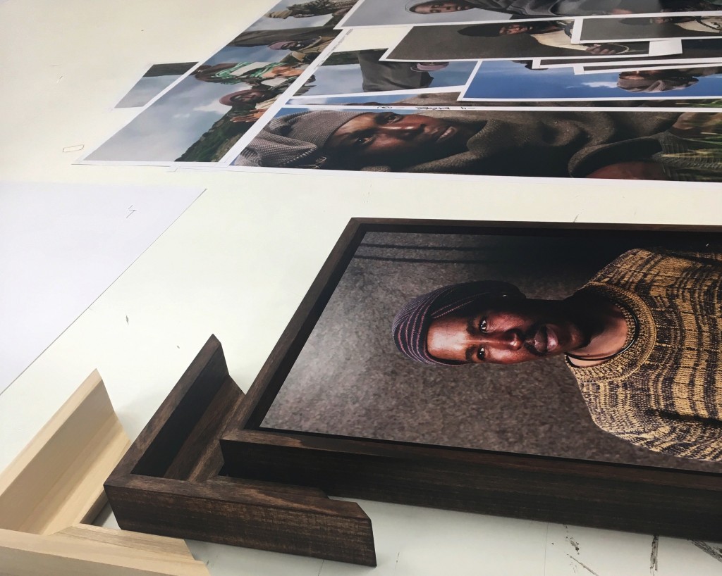 Tom Oldham c type Metro Picture framing London